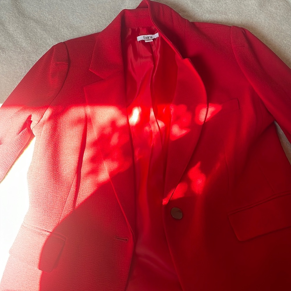 Red blazer